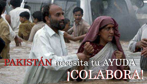 C�ritas con Pakist�n. Inundaciones.
